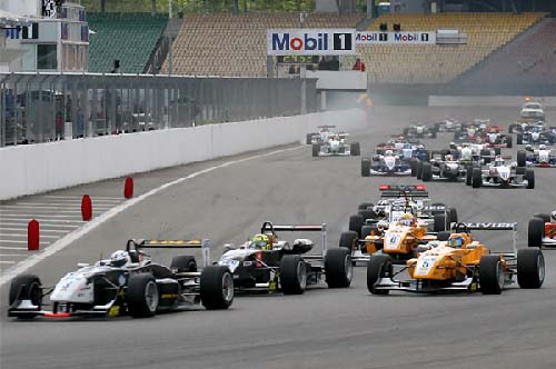 Start F3 race 1 Hockenheim